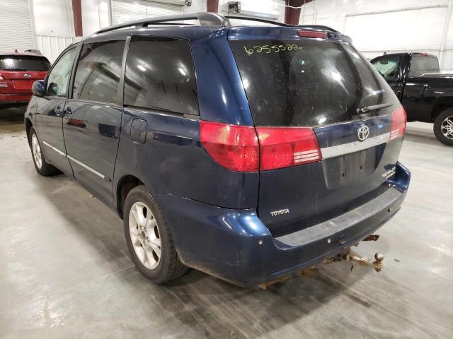 Photo 3 from auction – 2004 TOYOTA SIENNA XLE with VIN 5TDBA22C24S009343