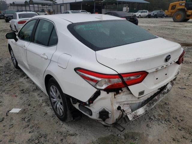 Photo 3 from auction – 2020 TOYOTA CAMRY LE with VIN 4T1L31AK2LU016073