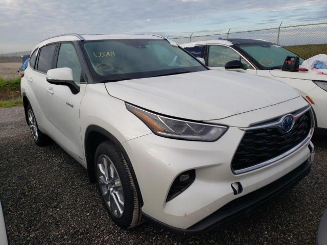TOYOTA HIGHLANDER 2021 with VIN 5TDXBRCH5MS532622 - Photo from auction