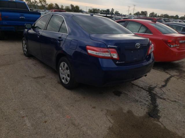 Photo 3 from auction – 2011 TOYOTA CAMRY BASE with VIN 4T1BF3EKXBU724563
