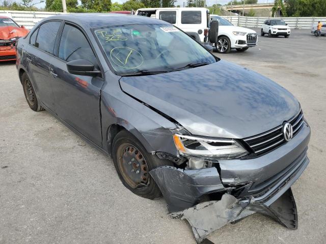 VOLKSWAGEN JETTA BASE 2015 with VIN 3VW2K7AJ5FM412209 - Photo from auction