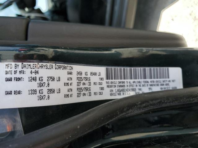 Photo 10 from auction – 2004 JEEP GRAND CHER with VIN 1J4GW48S14C419869
