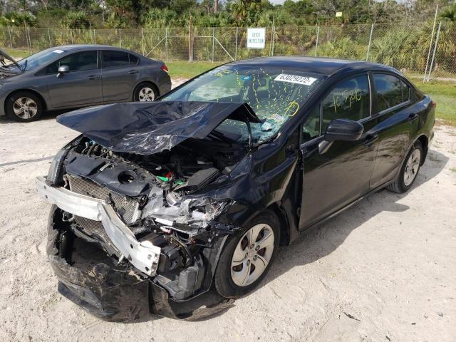 Photo 2 from auction – 2015 HONDA CIVIC LX with VIN 2HGFB2F52FH515770