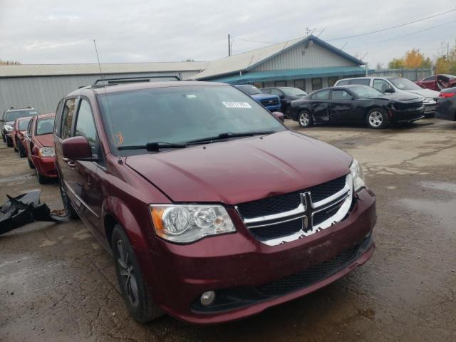 DODGE GRAND CARA 2017 with VIN 2C4RDGCG3HR812892 - Photo from auction