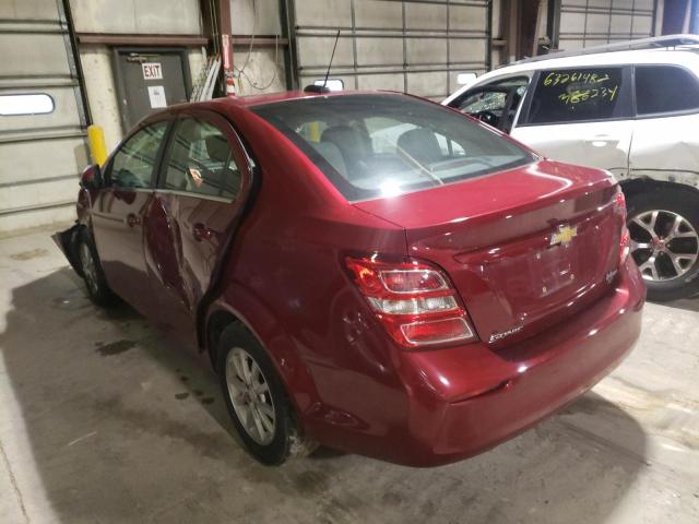 Photo 3 from auction – 2017 CHEVROLET SONIC LT with VIN 1G1JD5SH2H4123076