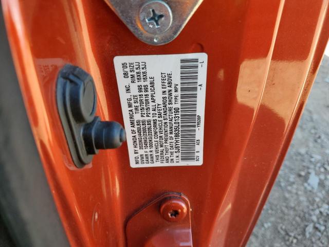 Photo 10 from auction – 2005 HONDA ELEMENT EX with VIN 5J6YH18635L013190