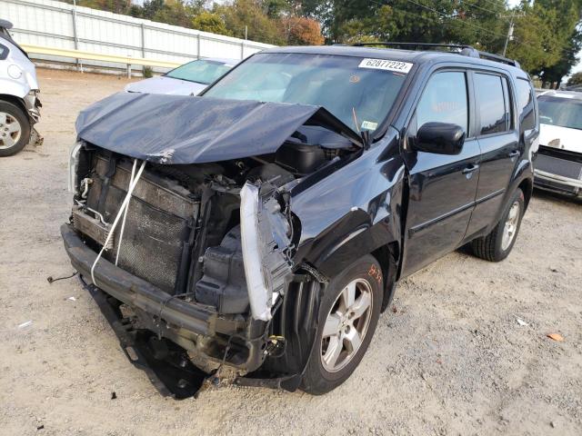 Photo 2 from auction – 2011 HONDA PILOT EXL with VIN 5FNYF4H66BB043330