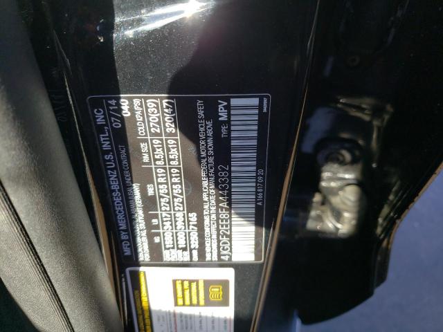 Photo 10 from auction – 2015 MERCEDES-BENZ GL 350 BLU with VIN 4JGDF2EE8FA443382