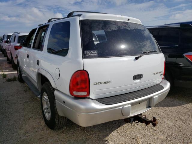 Photo 3 from auction – 2003 DODGE DURANGO SL with VIN 1D4HS58N13F528368