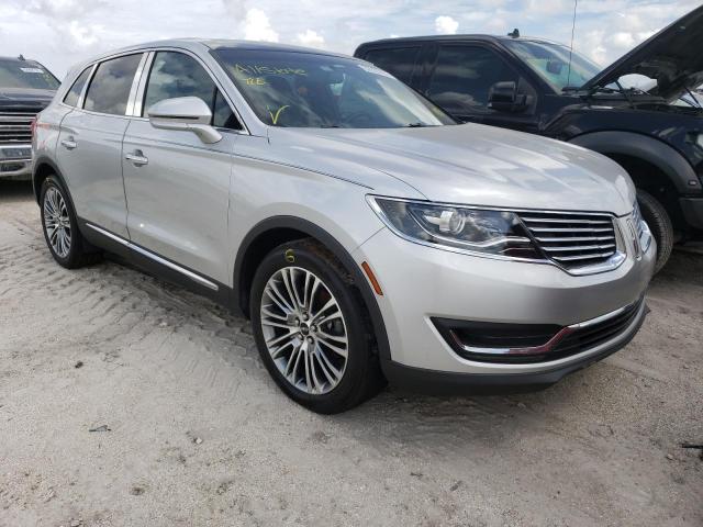 LINCOLN MKX RESERV 2016 with VIN 2LMTJ6LP9GBL51438 - Photo from auction