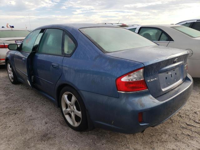 Photo 3 from auction – 2008 SUBARU LEGACY 2.5 with VIN 4S3BL626X87213996