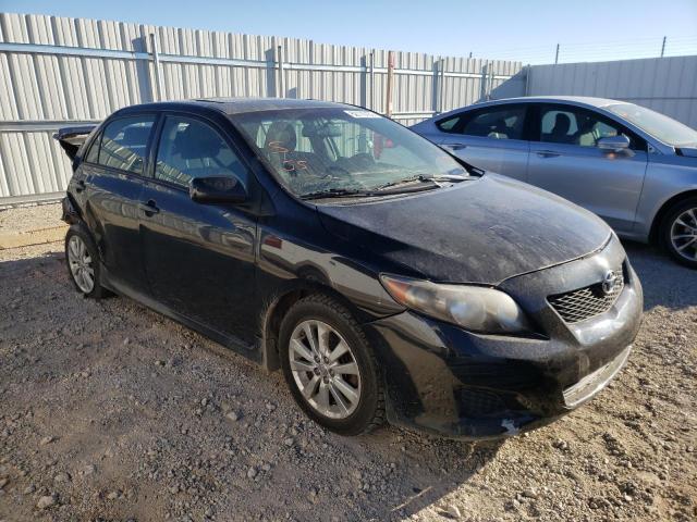 TOYOTA COROLLA S 2009 with VIN 2T1BU40E29C092599 - Photo from auction