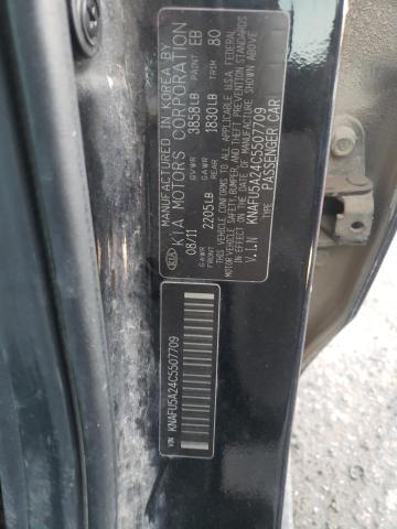 Photo 10 from auction – 2012 KIA FORTE EX with VIN KNAFU5A24C5507709