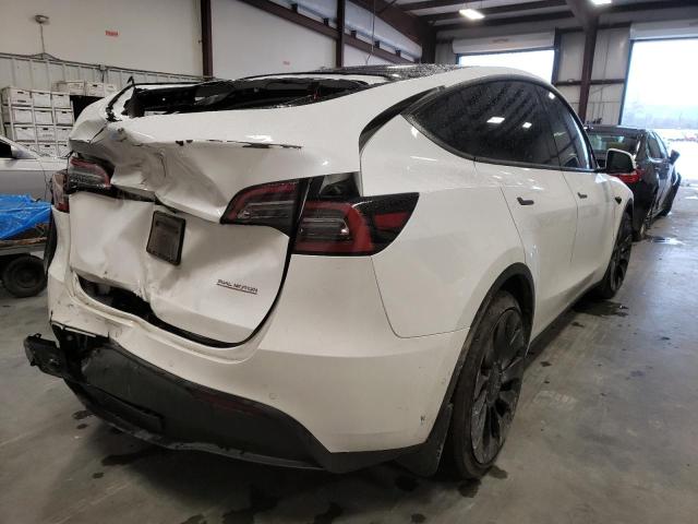 Photo 4 from auction – 2022 TESLA MODEL Y with VIN 7SAYGDEF0NF358603