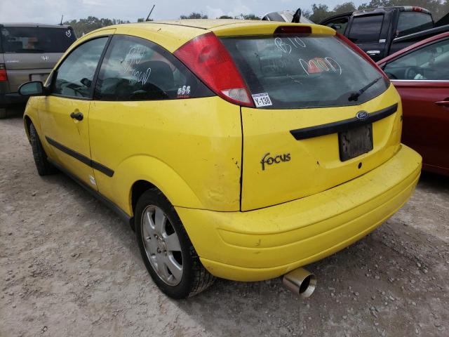 Photo 3 from auction – 2002 FORD FOCUS ZX3 with VIN 3FAFP31362R234295