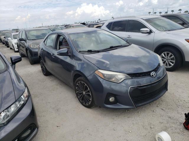 TOYOTA COROLLA L 2015 with VIN 2T1BURHE9FC471080 - Photo from auction