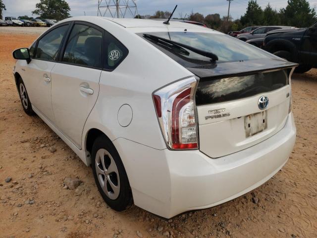 Photo 3 from auction – 2015 TOYOTA PRIUS with VIN JTDKN3DU4F0396502