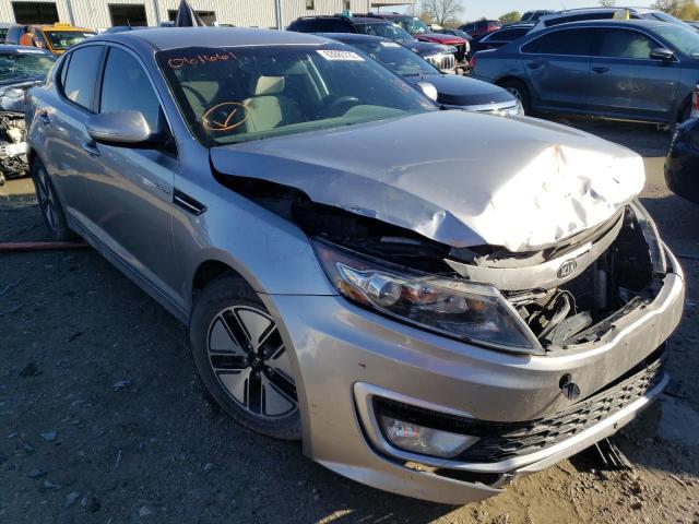 KIA OPTIMA HYB 2013 with VIN KNAGM4AD4D5061661 - Photo from auction