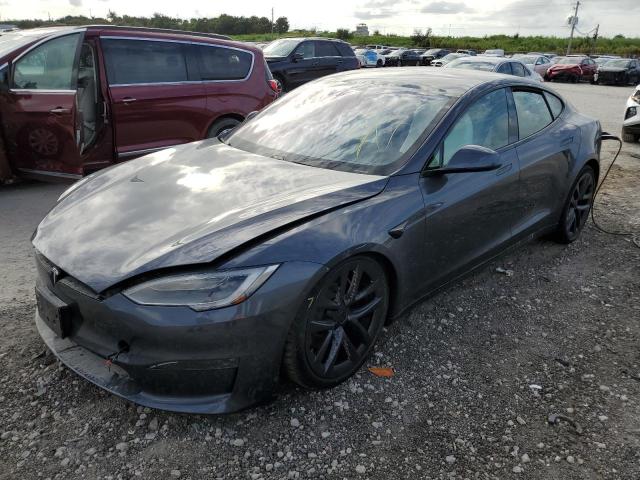 Photo 2 from auction – 2021 TESLA MODEL S with VIN 5YJSA1E52MF451387