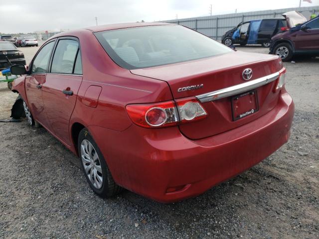 Photo 3 from auction – 2013 TOYOTA CORROLLA with VIN 2T1BU4EE5DC098558