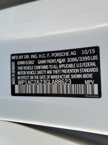 Photo 10 from auction – 2016 PORSCHE CAYENNE TU with VIN WP1AC2A23GLA88623
