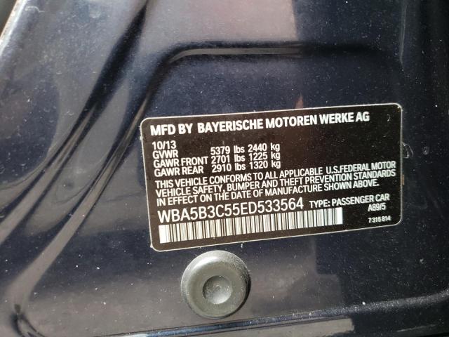 Photo 10 from auction – 2014 BMW 535 XI with VIN WBA5B3C55ED533564
