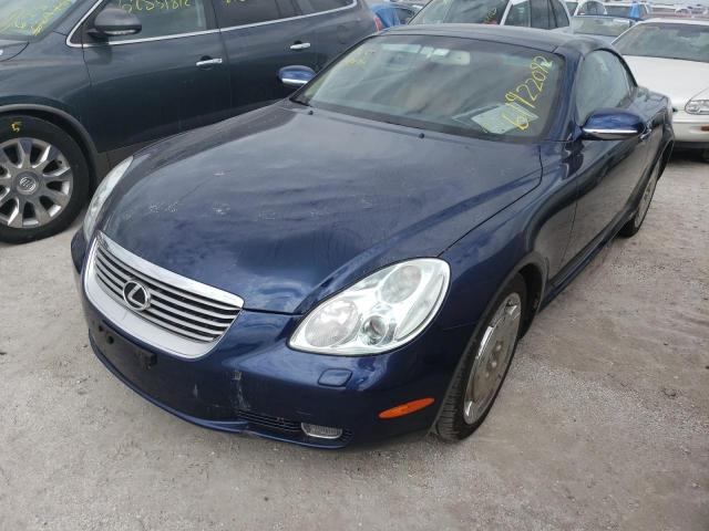 Photo 2 from auction – 2003 LEXUS SC 430 with VIN JTHFN48Y530039974