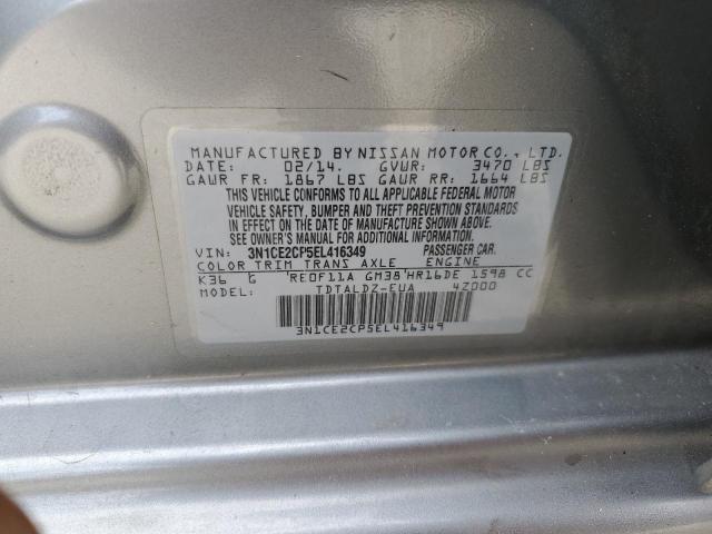 Photo 10 from auction – 2014 NISSAN VERSA NOTE with VIN 3N1CE2CP5EL416349