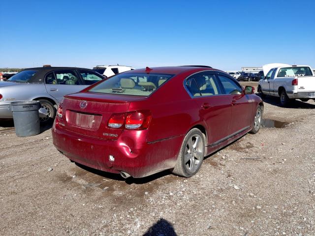 Photo 4 from auction – 2008 LEXUS GS 350 with VIN JTHBE96S280030912