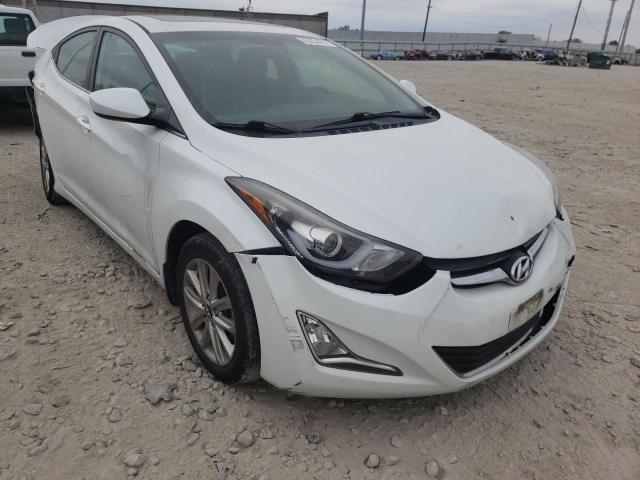 HYUNDAI ELANTRA SE 2015 with VIN 5NPDH4AE1FH585243 - Photo from auction