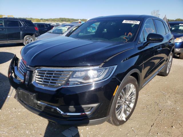 Photo 2 from auction – 2017 LINCOLN MKX RESERV with VIN 2LMPJ8LR6HBL28831
