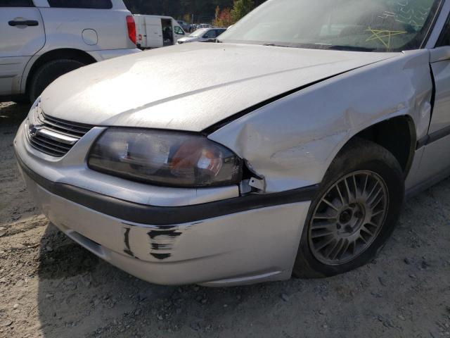 Photo 9 from auction – 2002 CHEVROLET IMPALA with VIN 2G1WF55K529293704