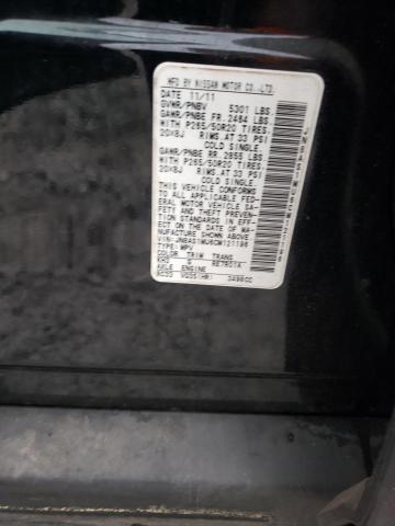 Photo 10 from auction – 2012 INFINITI FX35 with VIN JN8AS1MU6CM121196