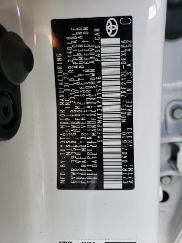 Photo 10 from auction – 2022 TOYOTA COROLLA LE with VIN 5YFEPMAE3NP315746