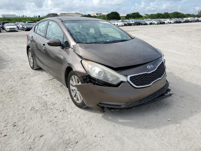 KIA FORTE LX 2015 with VIN KNAFX4A67F5255477 - Photo from auction