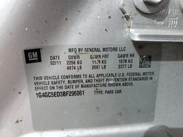 Photo 10 from auction – 2011 BUICK LACROSSE C with VIN 1G4GC5ED3BF296061