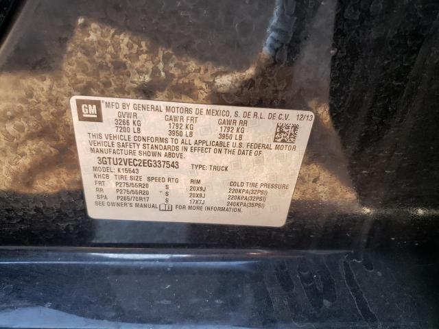 Photo 10 from auction – 2014 GMC SIERRA K15 with VIN 3GTU2VEC2EG337543