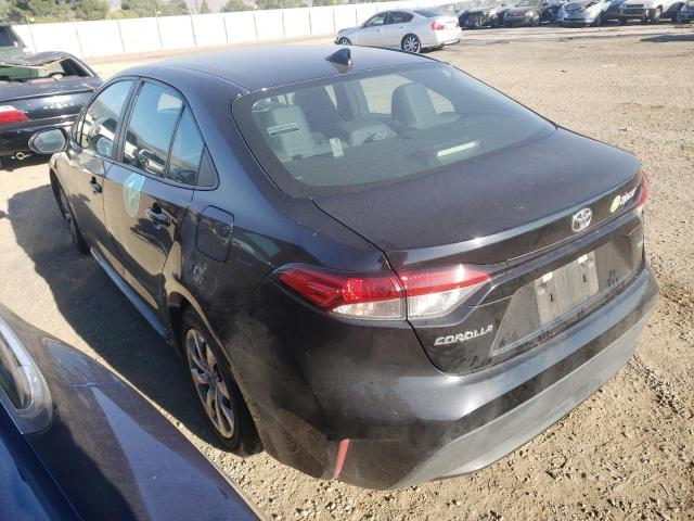 Photo 3 from auction – 2021 TOYOTA COROLLA LE with VIN 5YFEPMAE1MP216325