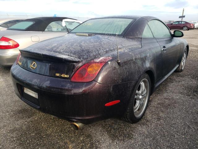 Photo 4 from auction – 2002 LEXUS SC 430 with VIN JTHFN48Y220019373