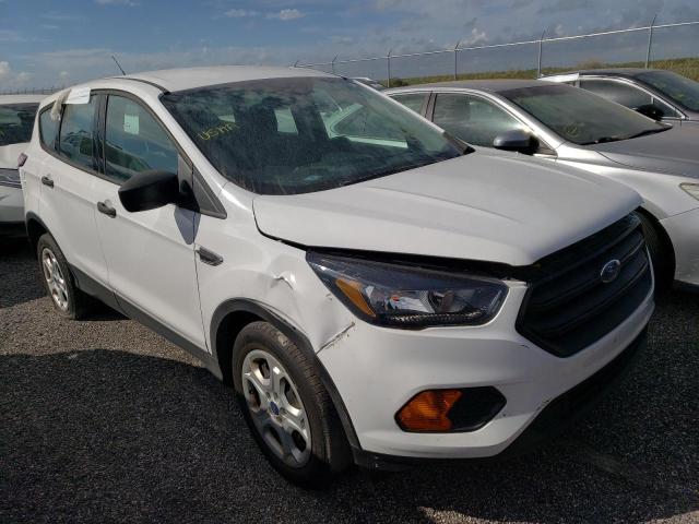 FORD ESCAPE S 2018 with VIN 1FMCU0F75JUC73706 - Photo from auction