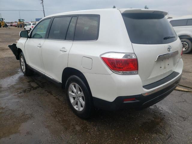 Photo 3 from auction – 2012 TOYOTA HIGHLANDER with VIN 5TDBK3EH2CS118295