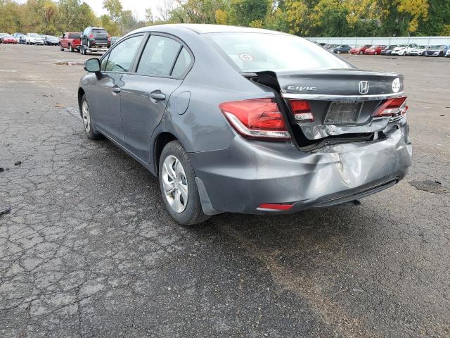 Photo 3 from auction – 2013 HONDA CIVIC LX with VIN 19XFB2F52DE055209