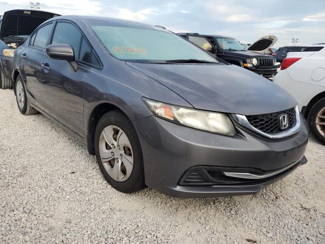 HONDA CIVIC LX 2014 with VIN 19XFB2F55EE063144 - Photo from auction