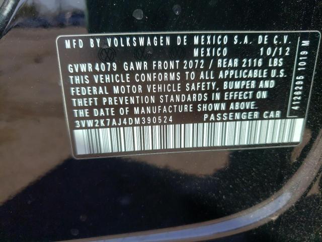 Photo 10 from auction – 2013 VOLKSWAGEN JETTA BASE with VIN 3VW2K7AJ4DM390524