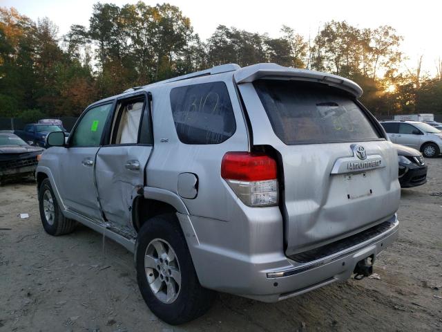Photo 3 from auction – 2010 TOYOTA 4RUNNER with VIN JTEBU5JR3A5001599