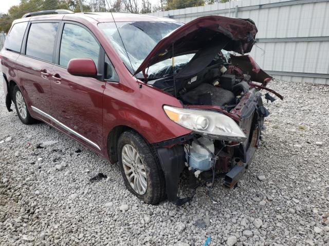 TOYOTA SIENNA XLE 2011 with VIN 5TDYK3DC0BS127219 - Photo from auction