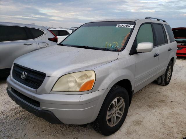 Photo 2 from auction – 2004 HONDA PILOT EXL with VIN 2HKYF18594H507138