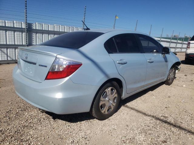Photo 4 from auction – 2012 HONDA CIVIC HYBR with VIN JHMFB4F39CS006416