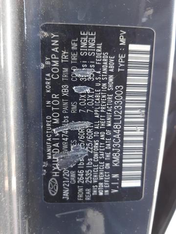 صورة رقم 10 من المزاد - 2020 HYUNDAI TUCSON LIM مع VIN KM8J3CA48LU233003