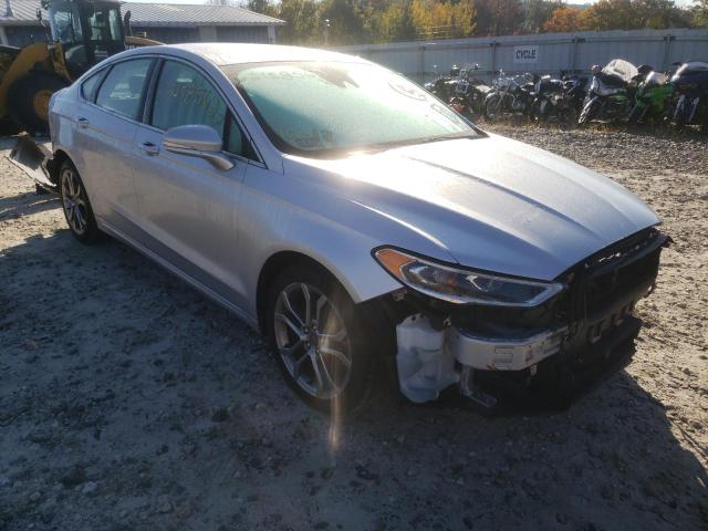FORD FUSION SEL 2019 with VIN 3FA6P0CDXKR234241 - Photo from auction